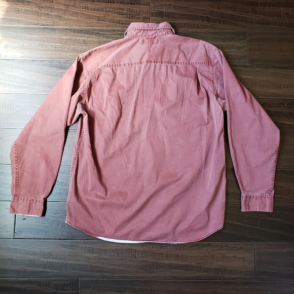 Columbia XCO Men's Sunwashed Maroon Cotton Casual - Picture 3 of 14